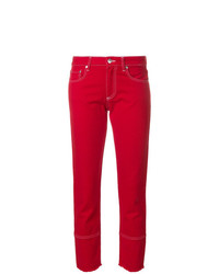 Женские красные джинсы от MSGM
