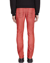 Мужские красные джинсы от Diesel