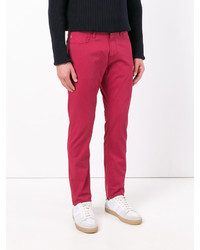 Мужские красные джинсы от Armani Jeans