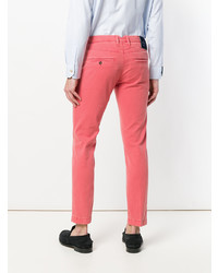 Мужские красные джинсы от Jacob Cohen