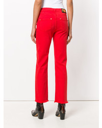 Женские красные джинсы от Etro