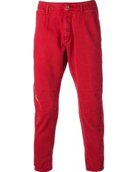 Мужские красные джинсы от Tom Rebl