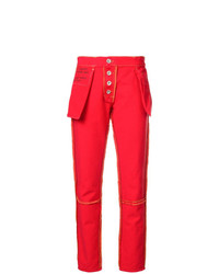 Женские красные джинсы от Unravel Project