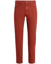 Мужские красные джинсы от Zegna