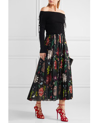 Женские красные замшевые босоножки от Giuseppe Zanotti