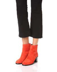 Красные замшевые ботильоны от Rag & Bone