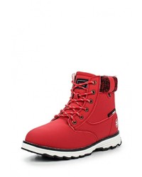 Женские красные замшевые ботинки от Strobbs