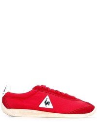 Мужские красные замшевые кеды от Le Coq Sportif