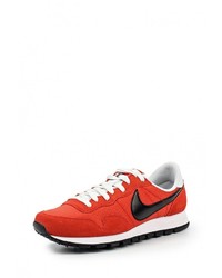 Мужские красные замшевые кроссовки от Nike