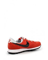 Мужские красные замшевые кроссовки от Nike