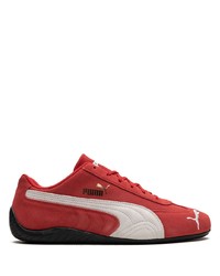 Мужские красные замшевые кроссовки от Puma