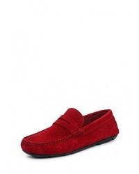 Мужские красные замшевые мокасины от Bata
