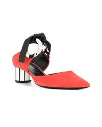 Красные замшевые сабо от Proenza Schouler