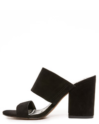 Красные замшевые сабо от Dolce Vita