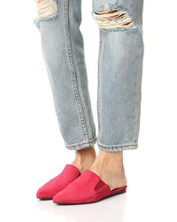 Красные замшевые сабо от Jenni Kayne