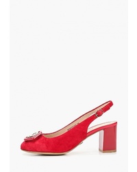 Красные замшевые туфли от Balex
