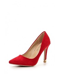 Красные замшевые туфли от Catherine