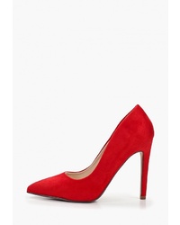 Красные замшевые туфли от Coco Perla