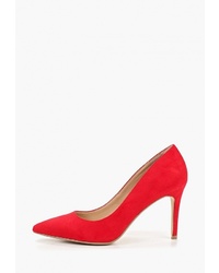 Красные замшевые туфли от Dorothy Perkins