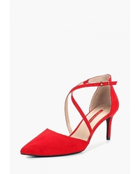 Красные замшевые туфли от Dorothy Perkins