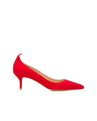 Красные замшевые туфли от Francesco Russo