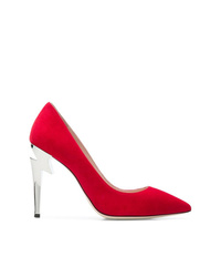 Красные замшевые туфли от Giuseppe Zanotti Design