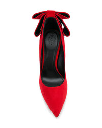 Красные замшевые туфли от Aleksander Siradekian