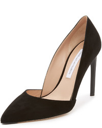 Красные замшевые туфли от Diane von Furstenberg