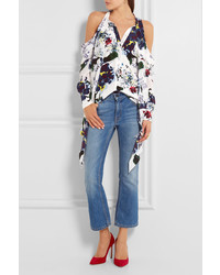 Красные замшевые туфли от Jimmy Choo