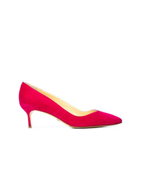 Красные замшевые туфли от Sarah Flint