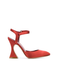Красные замшевые туфли от Sies Marjan