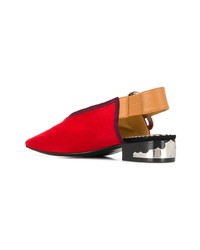 Красные замшевые туфли от Toga Pulla