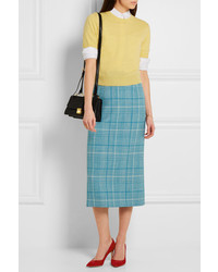 Красные замшевые туфли от Gianvito Rossi