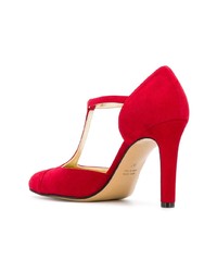 Красные замшевые туфли от Antonio Barbato