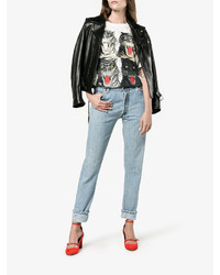 Красные замшевые туфли от Tabitha Simmons