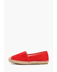 Женские красные замшевые эспадрильи от Ideal Shoes