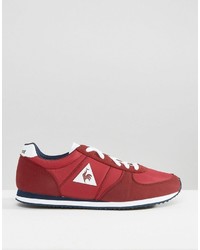 Мужские красные кеды от Le Coq Sportif