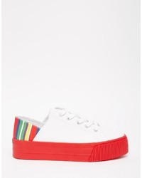 Женские красные кеды от Asos