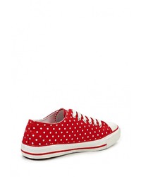 Женские красные кеды от Dilen