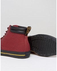 Мужские красные кеды от Dr. Martens