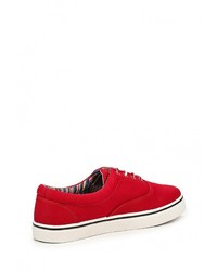 Мужские красные кеды от Elong