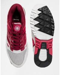 Мужские красные кеды от Saucony