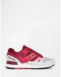 Мужские красные кеды от Saucony