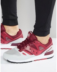 Мужские красные кеды от Saucony