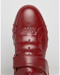 Мужские красные кеды от Diesel