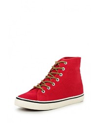 Женские красные кеды от Tony-p