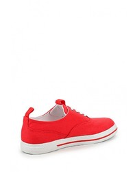 Мужские красные кеды от Trussardi Jeans