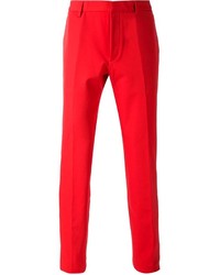Мужские красные классические брюки от Calvin Klein