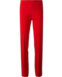 Женские красные классические брюки от Chloé