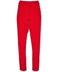 Женские красные классические брюки от Max Mara